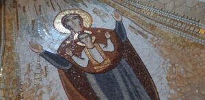 mozaika kaplnky v Andači, Nitra,
