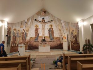 mozaika kostel tupá slovensko