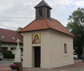 Popůvky Před úpravou kaple v popůvkách u brna, kaple popůvky, rekonstrukce