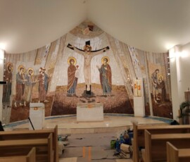 Tupá mozaika kostel tupá slovensko