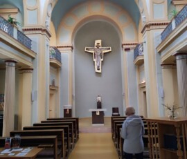 Brno Nový oltář Nemocniční kaple